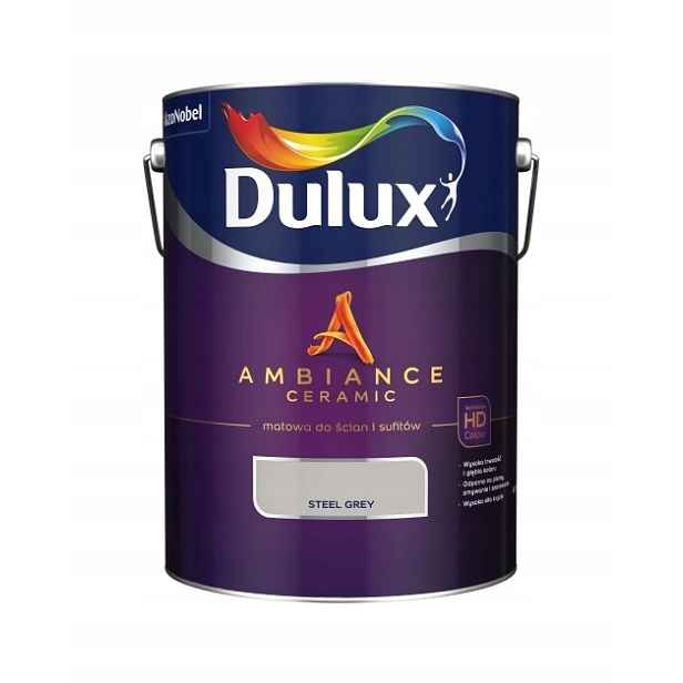 Dulux Ambiance Ceramic Barva Keramická Steel Grey 5L