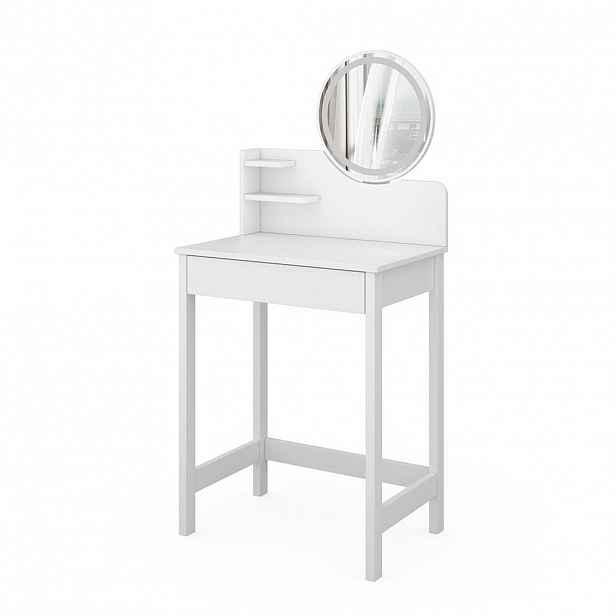 Vicco TOALETNÍ STOLEK Surrey Bílá 60 cm se zrcadlem LED