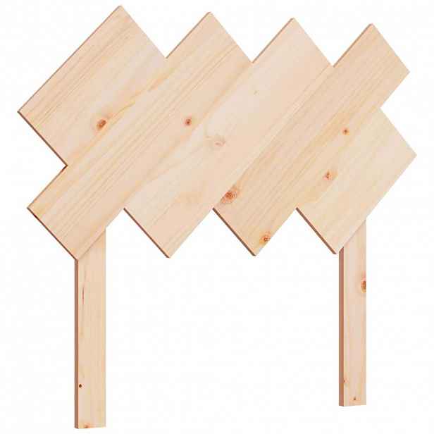 vidaXL Čelo postele 92 x 3 x 81 cm masivní borovice