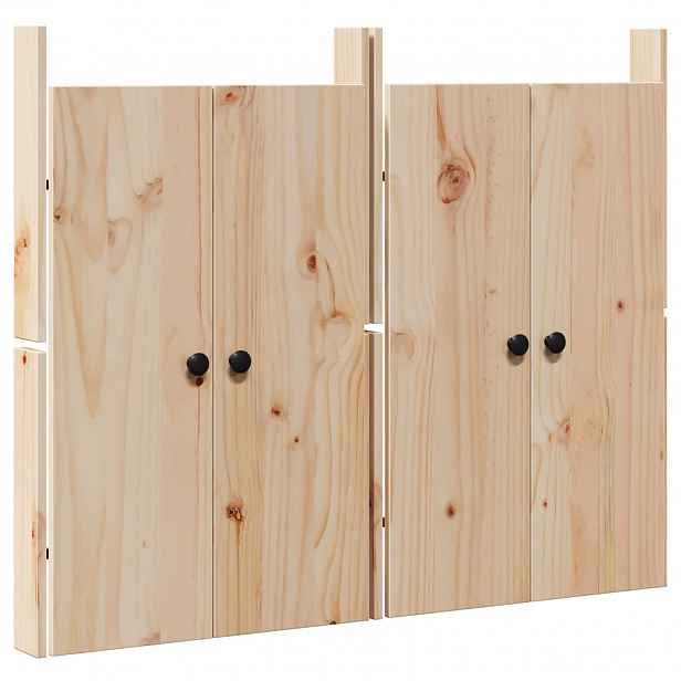 vidaXL Kuchyňské dveře MEPPEL 2 ks Krémová 50 x 9 x 82 cm