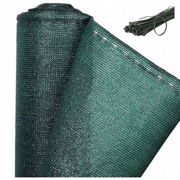 Woltu Stínící Síť Maskovací Tenisová Krytka 1,5 X 30 M 150 g/m² Hdpe