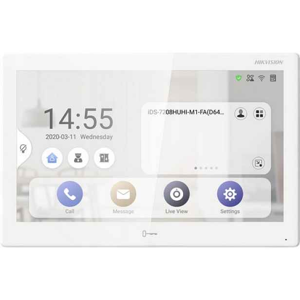 Monitor Videotelefonu Hikvision DS-KH9510-WTE1 Wifi Dotykový 7 Palců