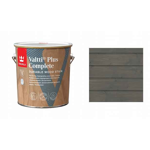 Tikkurila Valtti Plus Complete 2,7L 207A Šedá Barva