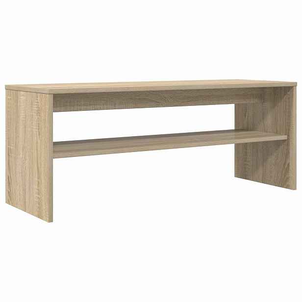 vidaXL Televizní skříň 100 x 35 x 40 cm Sonoma dub Kompozitní dřevo
