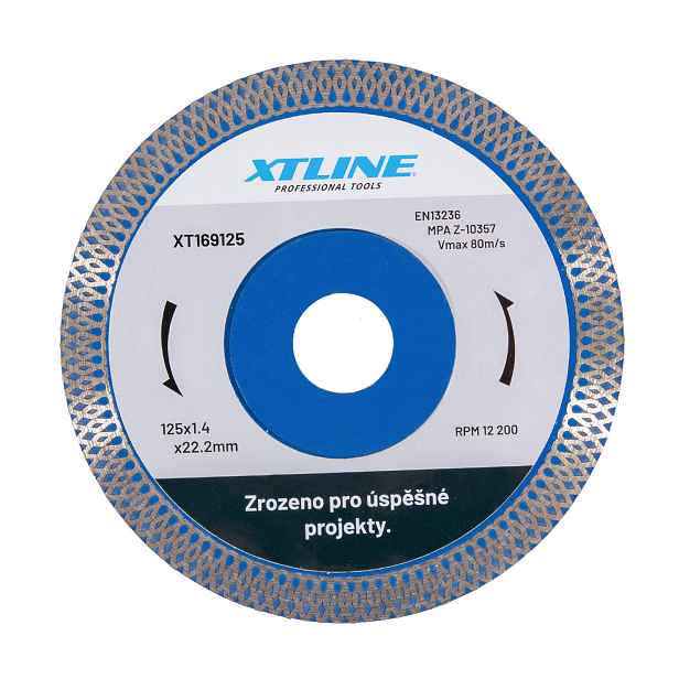 XTLINE Kotouč diamantový turbo | 180x2,0x10x22,2 mm