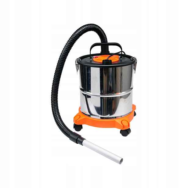 Vysavač Na Popel Krbů A Grilů 20 L 800 W Hepa Filtr Kolečka