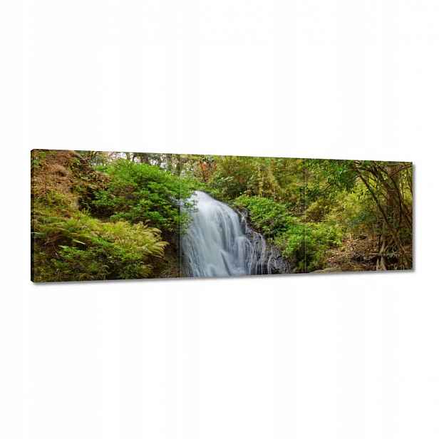 Obrazy 120x40 Vodopád Krajina