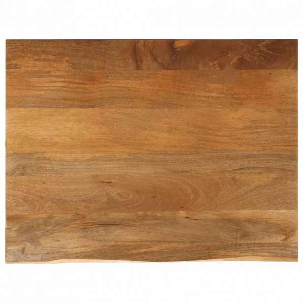 vidaXL Stolní deska živá hrana 90 x 80 x 2,5 cm masivní mangovník