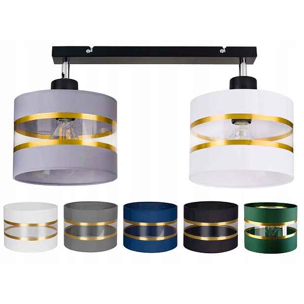 Lampa stropní svítidlo pohyblivý stropní lustr Abażur 20 cm