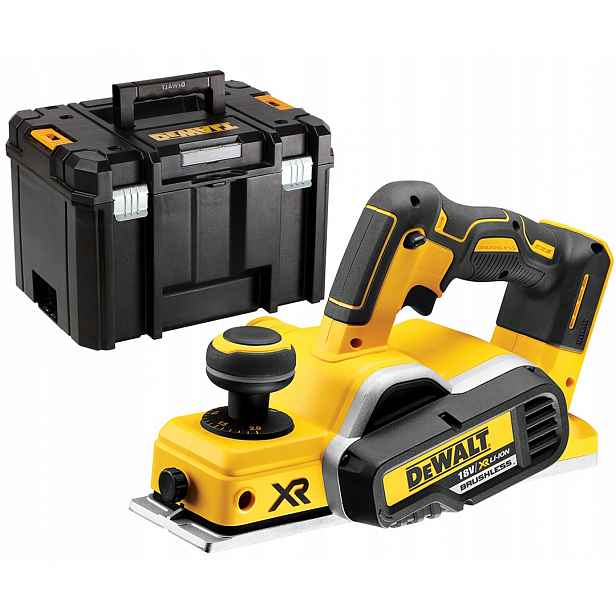 Akumulátorový hoblík 18V 82 mm DeWALT DCP580NT Tstak body
