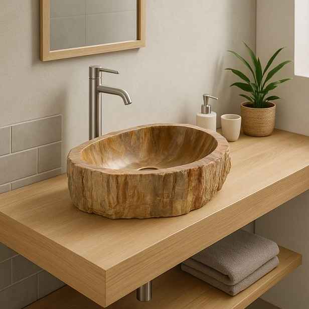 Divero kamenné umyvadlo Foresta D32830