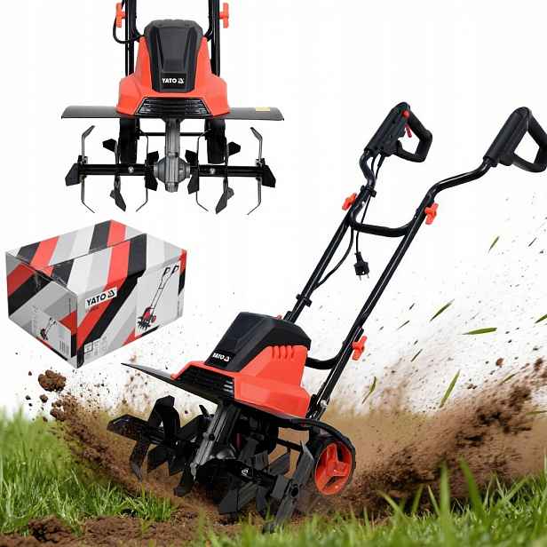 Kultivátor Kultivátor Půdy 6 Nožů 1500 W 40 CM Yato YT-84850