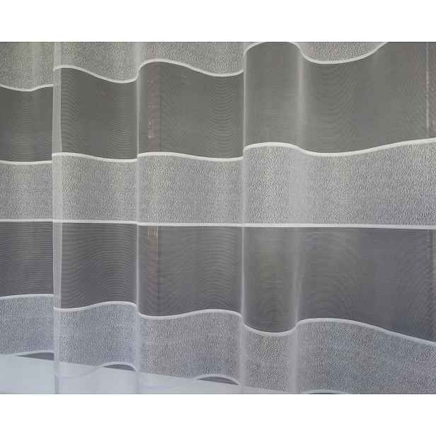 Mg Záclona 649/51 Bílá 500X180 cm Hotová Obšitá Bt