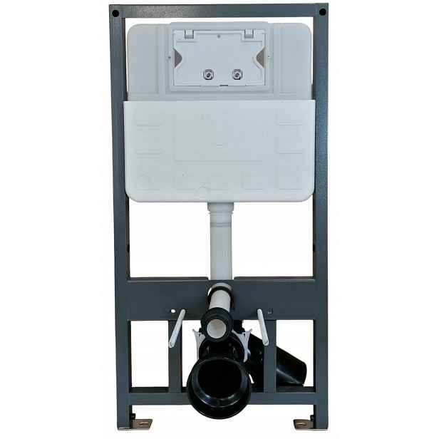 Podomítková nádržka Wc pro toaletu AquaTech 105 cm, nízké podpěry, podložka kpl