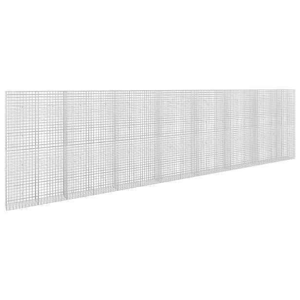 vidaXL Gabion s drátem 3,5 mm a síťkou 5x5 cm 750x30x200 cm