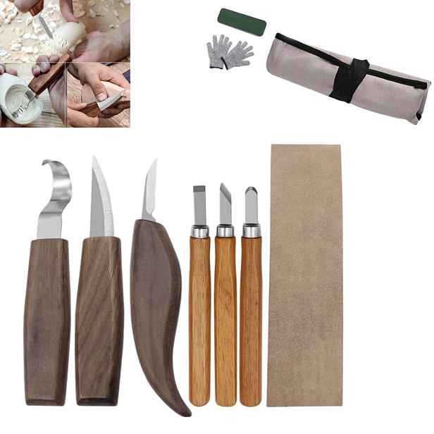 Sada Nožů Pro Vyřezávání Dřeva, Dláta, Nástroje, Nože Skalpel Diy 10 Kusů.