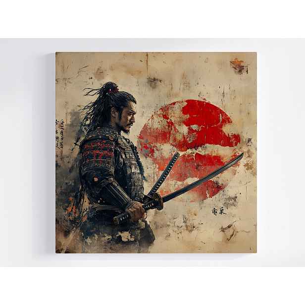 Obraz Na Plátně Canvas Japonsko Tradice Samuraj Bojovník Bushido 50x50