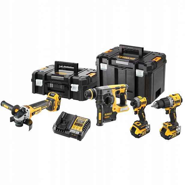 Sada Combo DeWALT DCK429P3T-QW 18V Xr Bl 3x5Ah 4 nástroje, 2 kufry