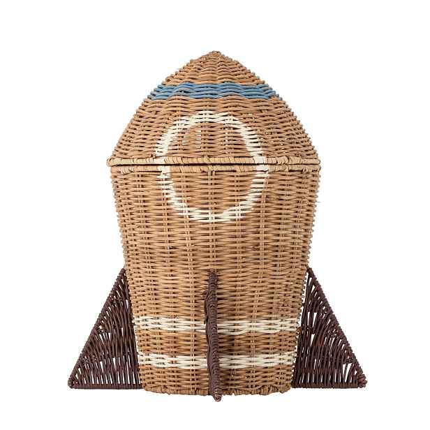 Úložný ratanový koš výška 35 cm SPACE Bloomingville - přírodní