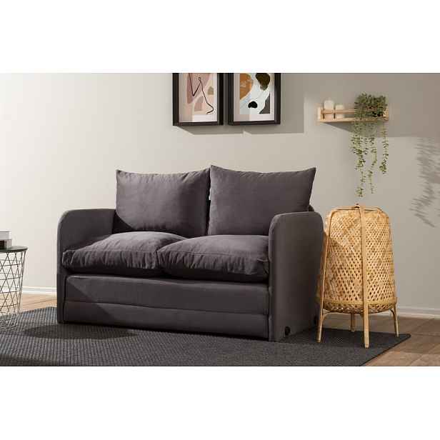 Dvoumístná rozkládací pohovka Saga 2-Seater - Grey