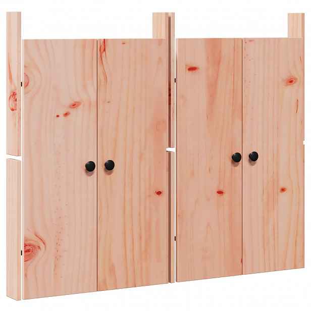 vidaXL Kuchyňské dveře MEPPEL 2 ks Hnědá 50 x 9 x 82 cm
