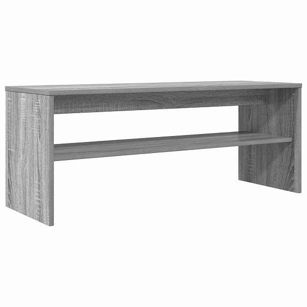 vidaXL Televizní skříň 100 x 35 x 40 cm Šedý Sonoma Kompozitní dřevo
