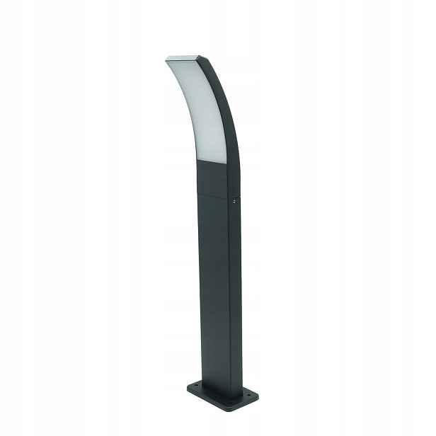 Zahradní lampa Led sloupek Antila černá