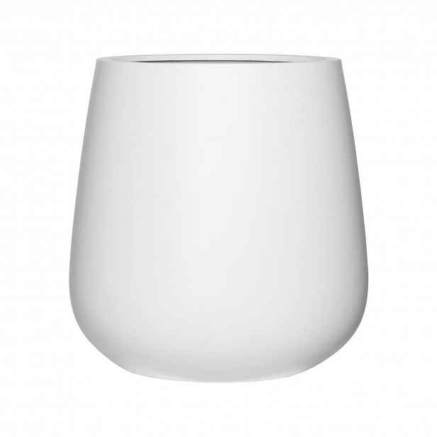 Květináč Pax, barva matná bílá, více velikostí - PotteryPots Velikost: XL - v. 67 cm, ⌀ 66 cm