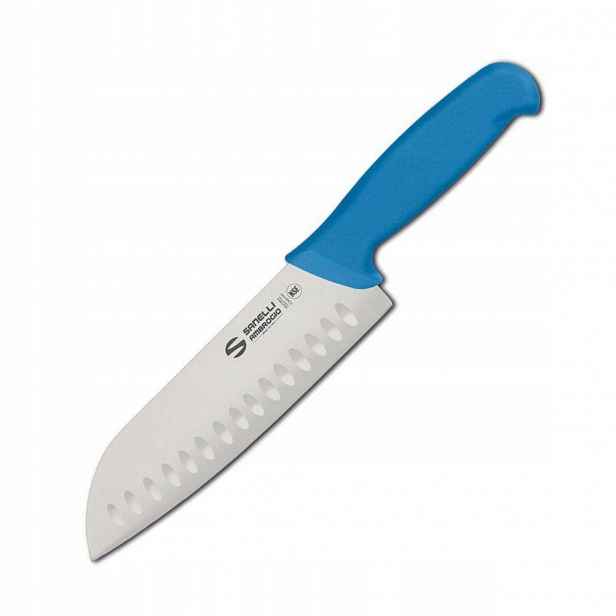 Nůž santoku Ambrogio Sanelli Supra SC50018L 18 cm granton