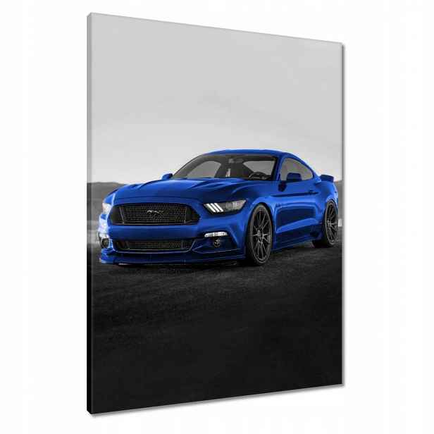 Obrazy 60x80 Modrý Ford Mustang