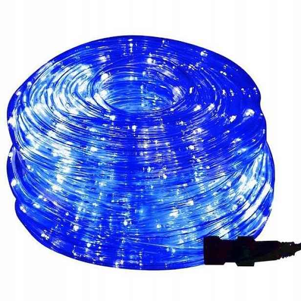 Světelná hadice 20 m Led Vánoční Osvětlení Na Stromeček Modrá