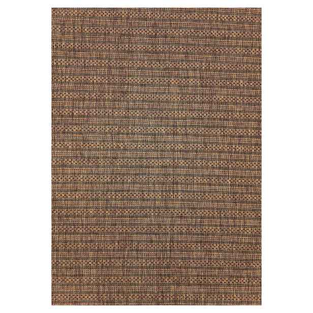 Kusový koberec Zagora 4513 Copper – na ven i na doma, 120x170, hnědá, chodba / předsíň, Ayyildiz