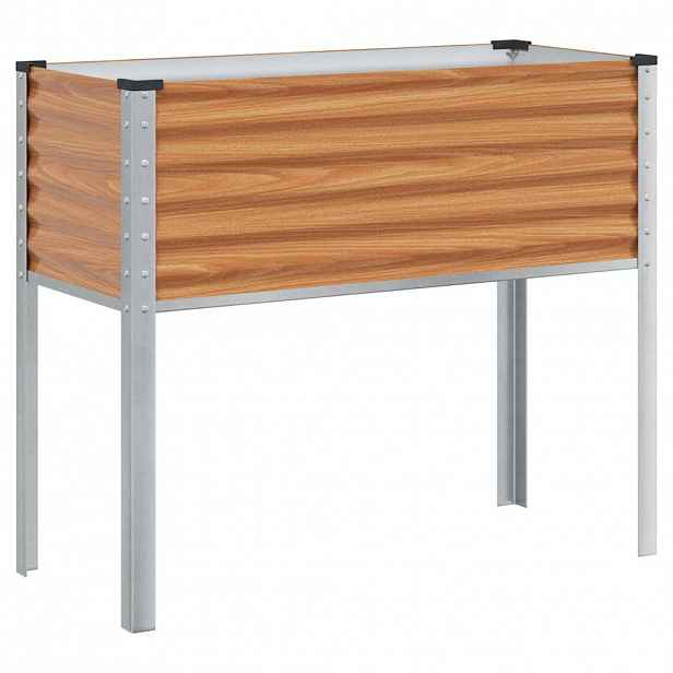 vidaXL Zahradní pěstebník Světle hnědá 100 x 45 x 90 cm