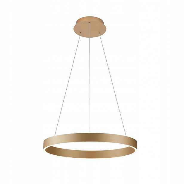Závěsná Led stropní lampa Stropní Svítidlo Zlatá Brasco Up Down 80W Italux