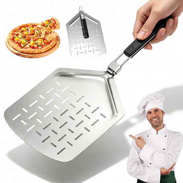 Špachtle Na Pizzu Lopata Na Chléb Do Trouby Pece Skládací Rukojeť Zásuvka