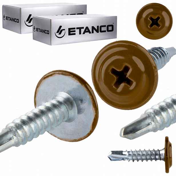 Samovrtné podložky 4,2 x 19 mm Ral 8003 500 ks Etanco Gm-b
