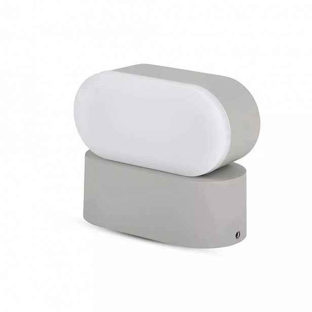 V-tac Nástěnné svítidlo 6W Led šedé IP65 otočné 350st VT-816 4000K 660lm