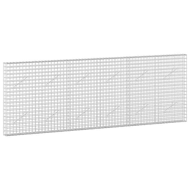 vidaXL Gabion s drátem 3,5 mm a síťkou 5x5 cm 300x10x100 cm