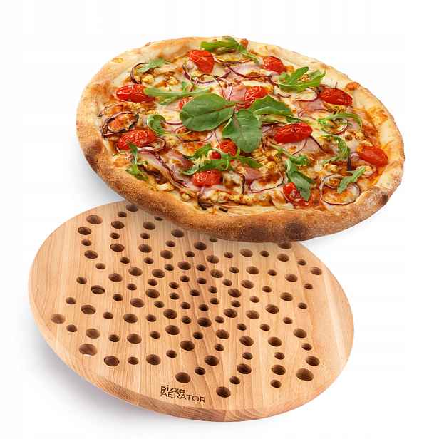 (hs) – Pizza Aerator – Deska na pizzu – Originál!