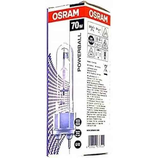 Osram Hci-t 70W 942 Ndl G12 Pb lampa Neutrální žárovka 3000K Powerball