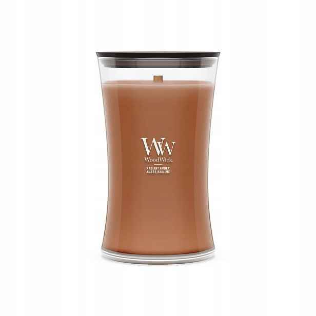 Velká svíčka Radiant Amber Woodwick