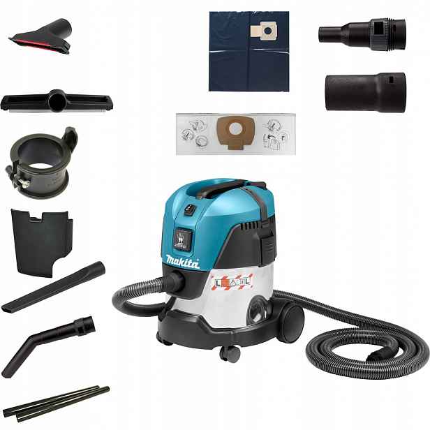 Vysavač Makita VC2012L 1000 W 210 mbar 20 l, suchý/mokrý provoz