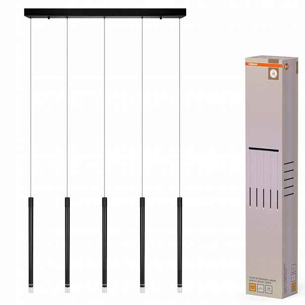 Závěsná stropní lampa 28.5W 1000lm 3000K Teplá černá Decor Osram