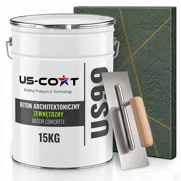 Fasádní Omítka S Strukturou Betonu 15 Kg Zelená Tmavá F466 Hotová Stěrka