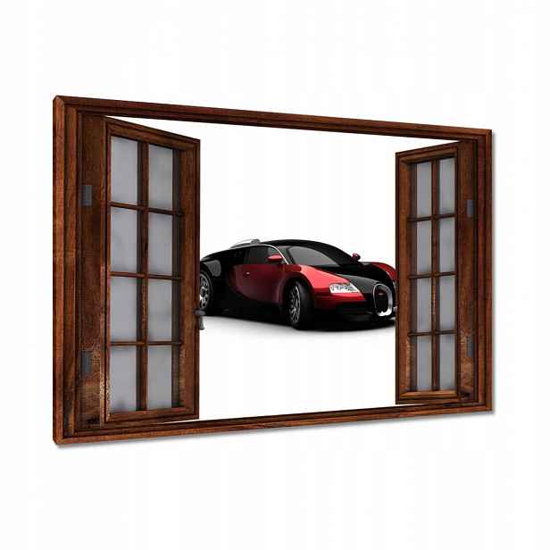 Obrazy 120x80 Červené Bugatti Veyron