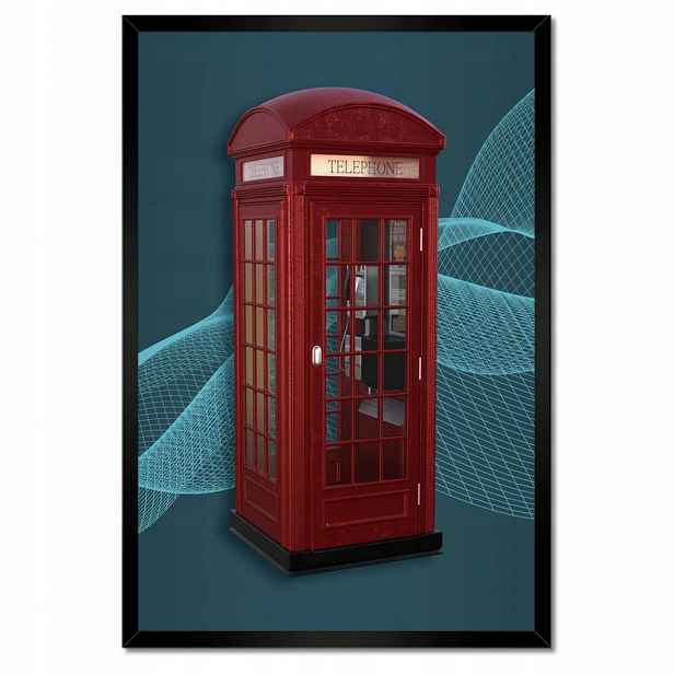 Plakáty v rámu 40x60 Londýn Velká Británie Uk