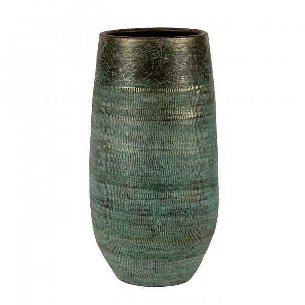 Obal kulatý vysoký SERENA 1-02A keramika zelená 50cm