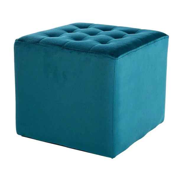 Casarredo Taburet LORI velvet tyrkysová