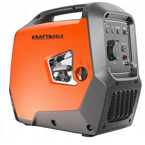 Přenosný invertorový generátor Kraft&Dele 2500 W benzín