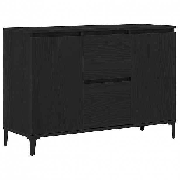 vidaXL Servírovací skříň Černý dub 104 x 35 x 70 cm Kompozitní dřevo